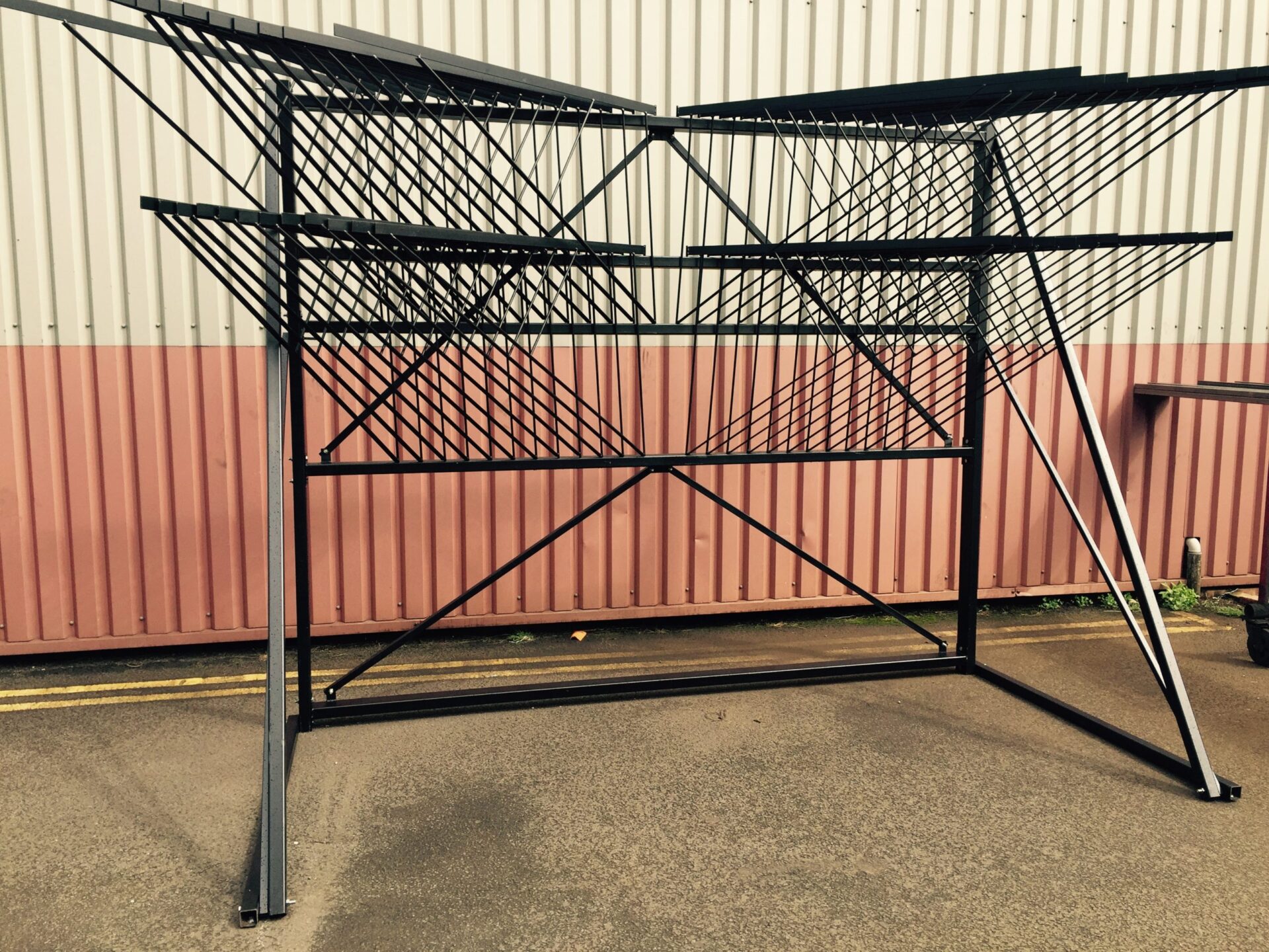 6 X 4 - 5 X 3 DOUBLE TIER RUG STAND