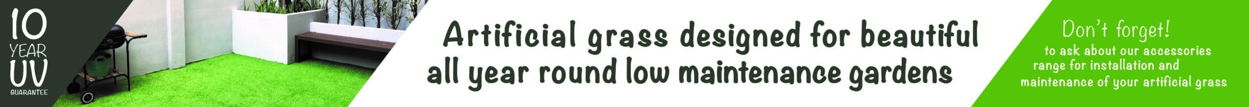 2 ROLL 4M GRASS STAND SINGLE SIDED